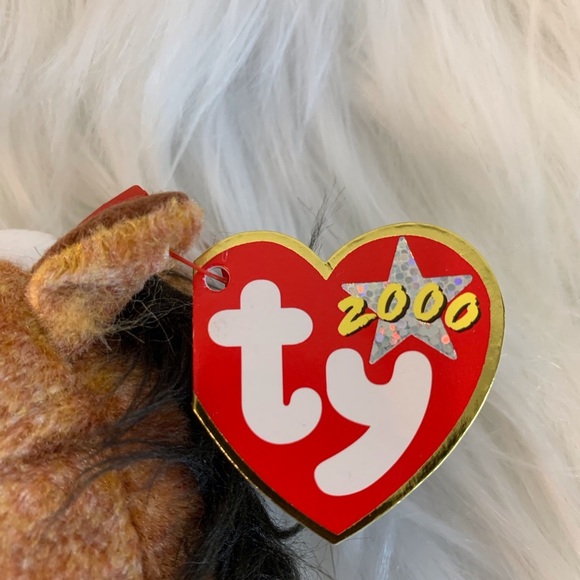 Ty (31) Oats Brown and White Horse Plush - Picture 7 of 13